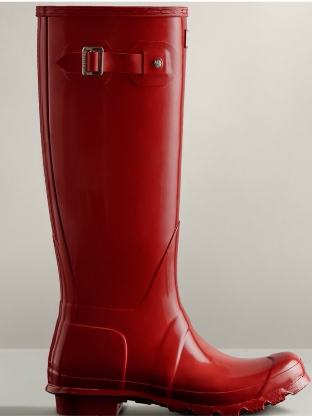 Hunter Red Women's Tall Waterproof Rain Boot